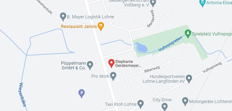 Planen Sie Ihre Route zu unserem Standort in Lohne